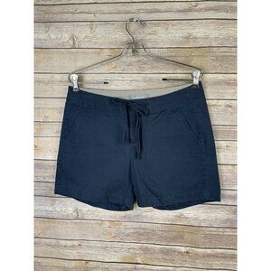 Guide Series Size 4 Flat Front Shorts Blue Tie Pockets Chinos